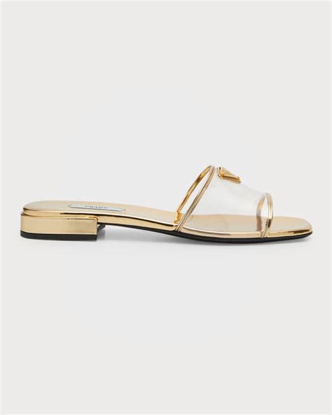 designer Prada flat sandals